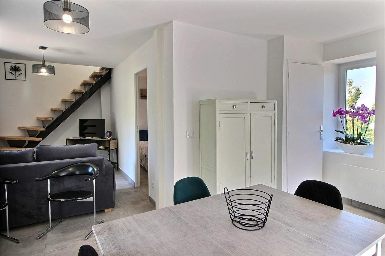Apt Type 3 En Duplex Sur Evian Les Bains Vue Lac Exterior foto