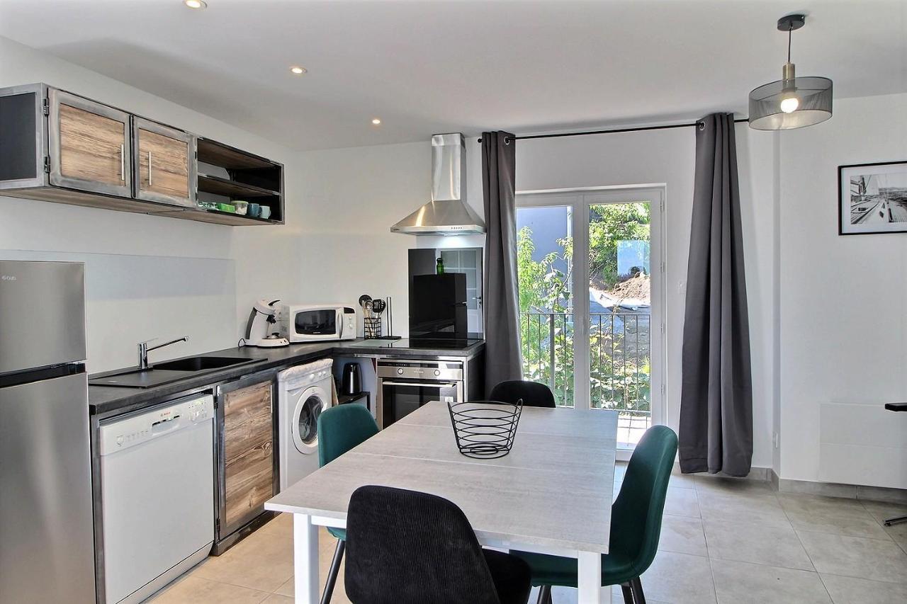 Apt Type 3 En Duplex Sur Evian Les Bains Vue Lac Exterior foto